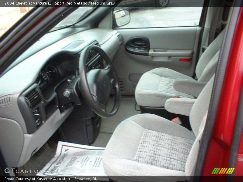 Sport Red Metallic / Medium Gray 2004 Chevrolet Venture LS
