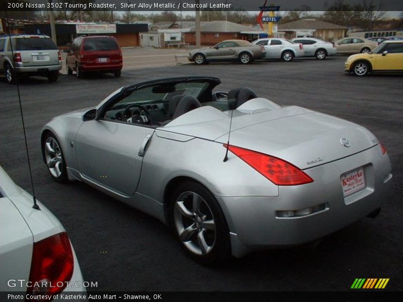 Silver Alloy Metallic / Charcoal Leather 2006 Nissan 350Z Touring Roadster