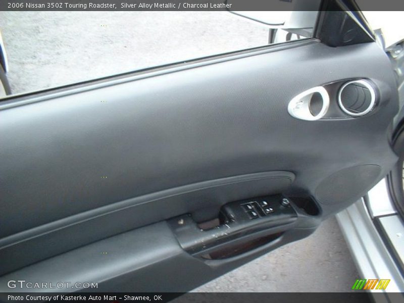 Silver Alloy Metallic / Charcoal Leather 2006 Nissan 350Z Touring Roadster