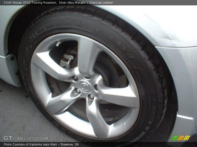 Silver Alloy Metallic / Charcoal Leather 2006 Nissan 350Z Touring Roadster