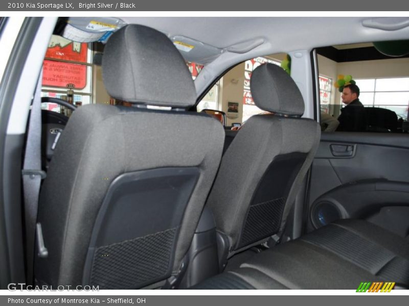 Bright Silver / Black 2010 Kia Sportage LX