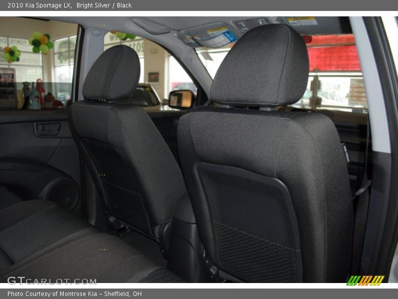 Bright Silver / Black 2010 Kia Sportage LX