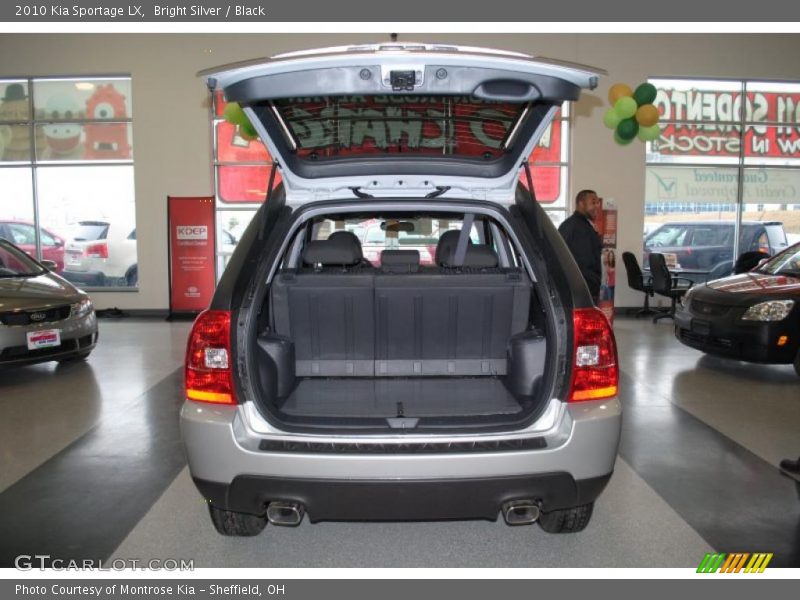 Bright Silver / Black 2010 Kia Sportage LX