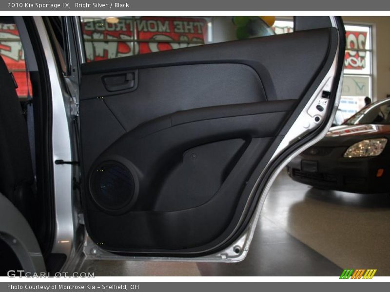 Bright Silver / Black 2010 Kia Sportage LX