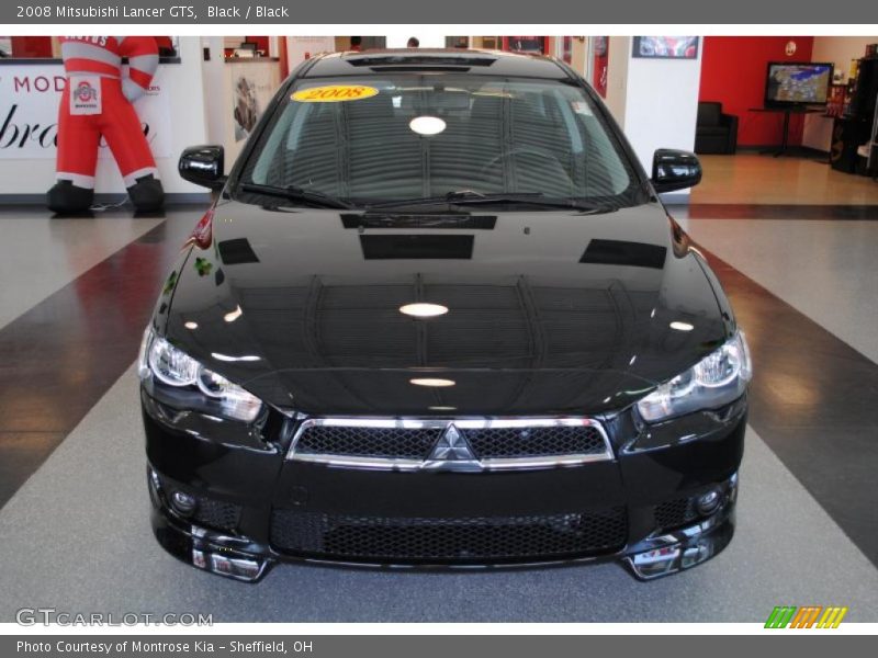 Black / Black 2008 Mitsubishi Lancer GTS