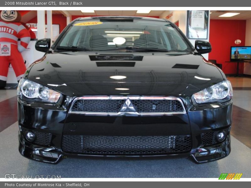 Black / Black 2008 Mitsubishi Lancer GTS