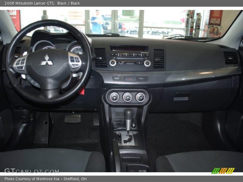 Black / Black 2008 Mitsubishi Lancer GTS
