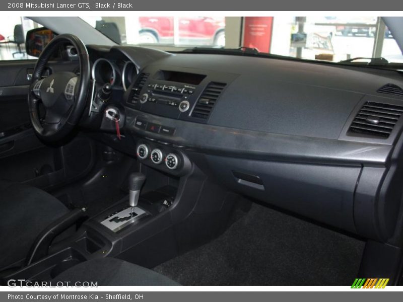 Black / Black 2008 Mitsubishi Lancer GTS