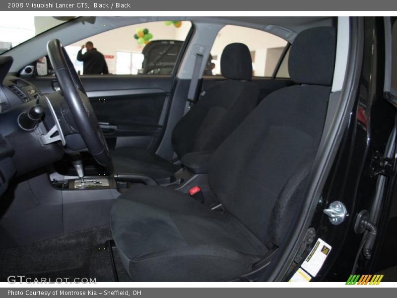 Black / Black 2008 Mitsubishi Lancer GTS