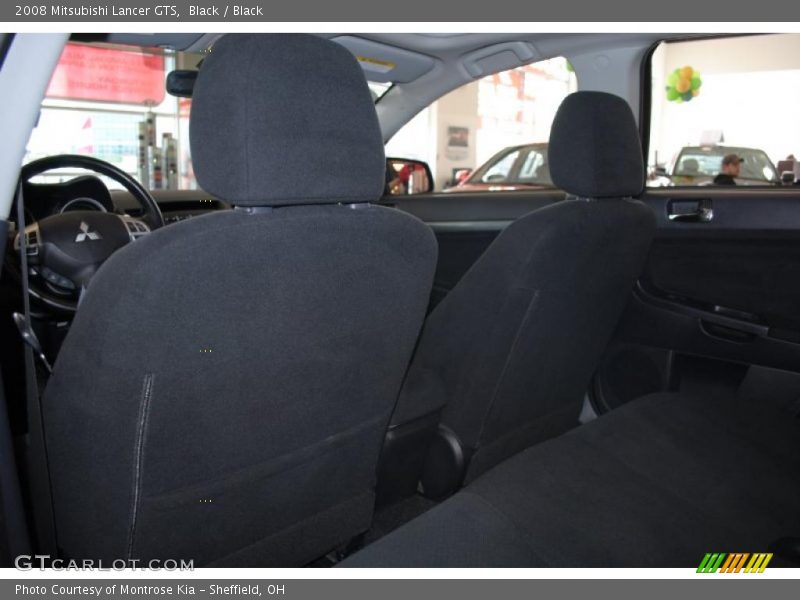 Black / Black 2008 Mitsubishi Lancer GTS