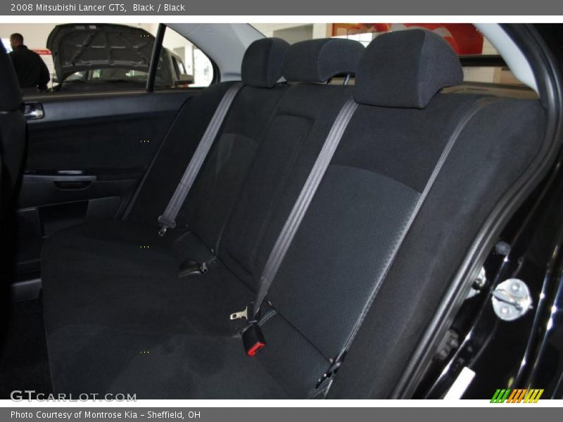 Black / Black 2008 Mitsubishi Lancer GTS