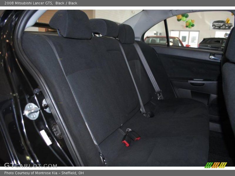 Black / Black 2008 Mitsubishi Lancer GTS