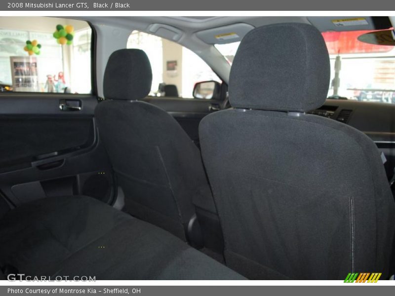 Black / Black 2008 Mitsubishi Lancer GTS