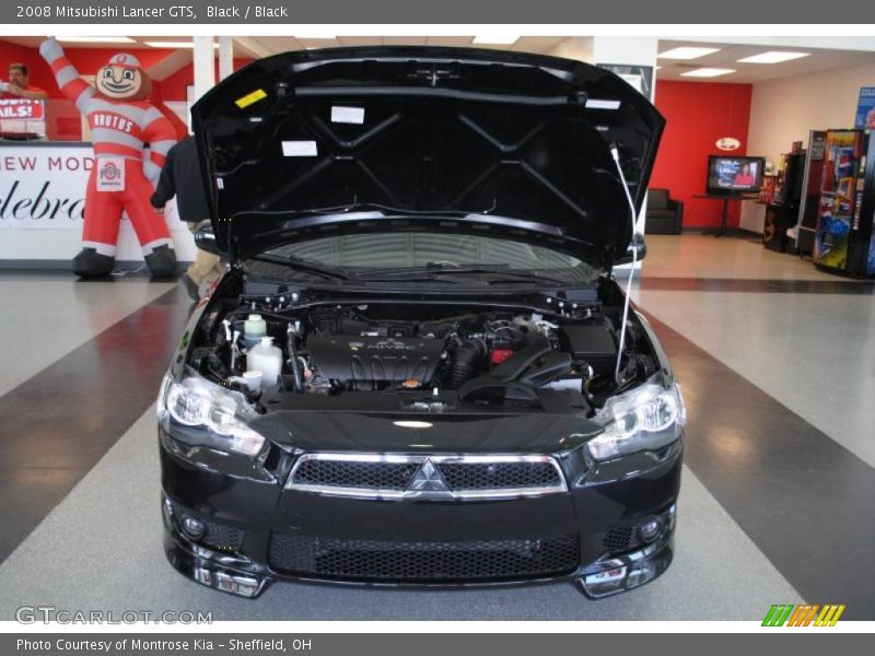 Black / Black 2008 Mitsubishi Lancer GTS