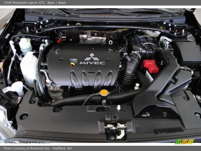 Black / Black 2008 Mitsubishi Lancer GTS