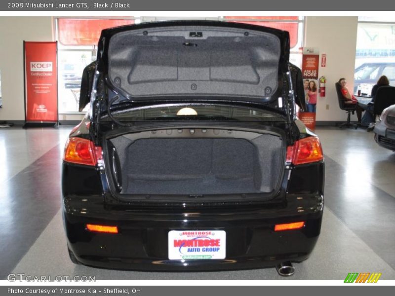 Black / Black 2008 Mitsubishi Lancer GTS