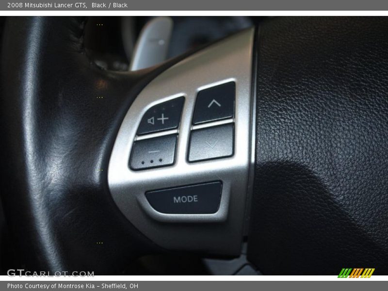 Black / Black 2008 Mitsubishi Lancer GTS