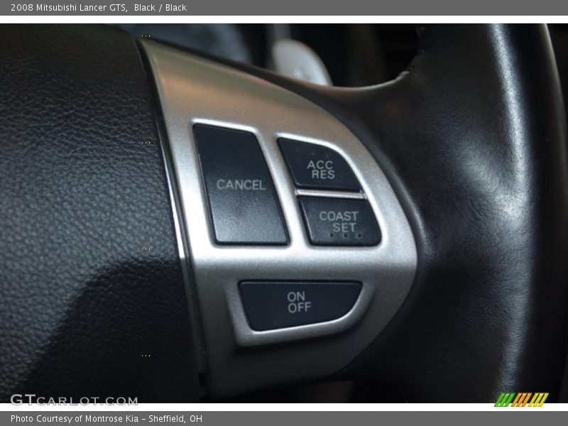 Black / Black 2008 Mitsubishi Lancer GTS