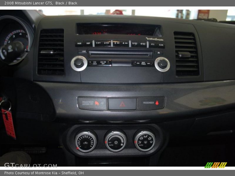 Black / Black 2008 Mitsubishi Lancer GTS
