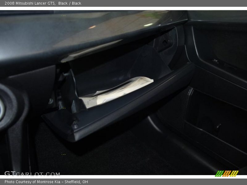 Black / Black 2008 Mitsubishi Lancer GTS