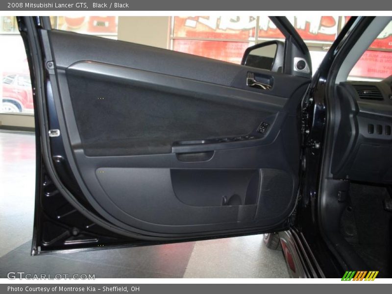 Black / Black 2008 Mitsubishi Lancer GTS