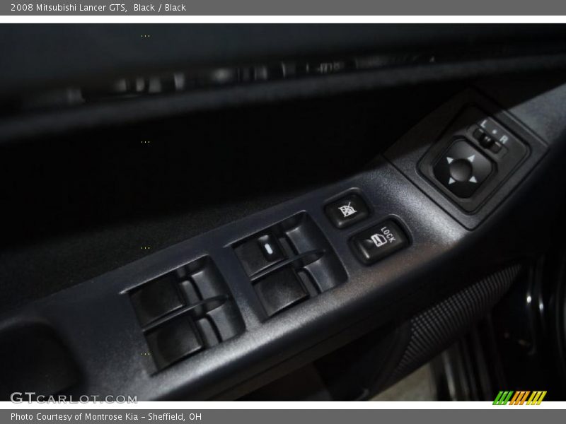 Black / Black 2008 Mitsubishi Lancer GTS