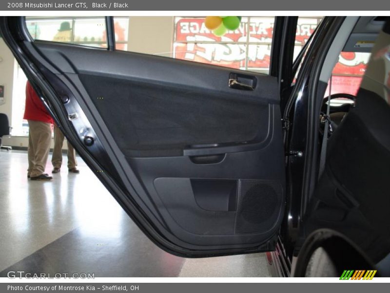 Black / Black 2008 Mitsubishi Lancer GTS