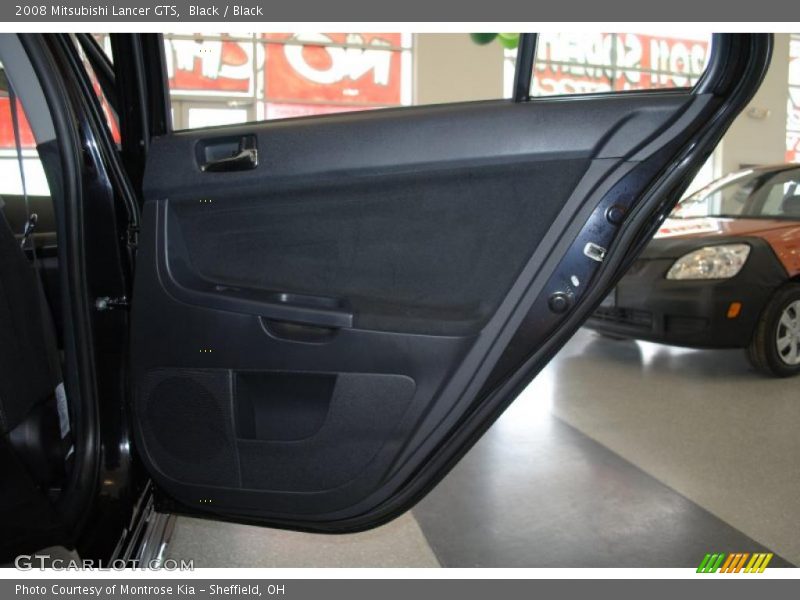 Black / Black 2008 Mitsubishi Lancer GTS