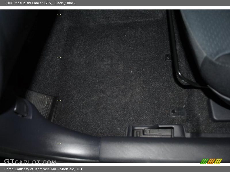 Black / Black 2008 Mitsubishi Lancer GTS