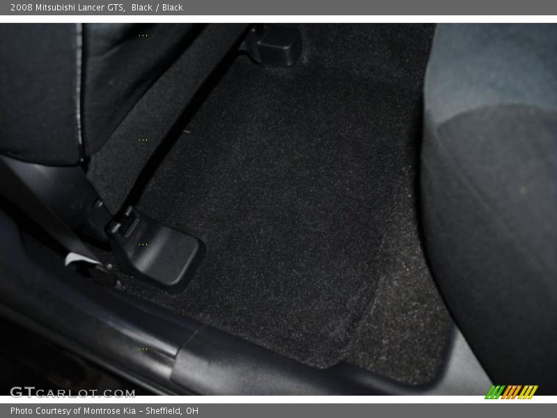 Black / Black 2008 Mitsubishi Lancer GTS