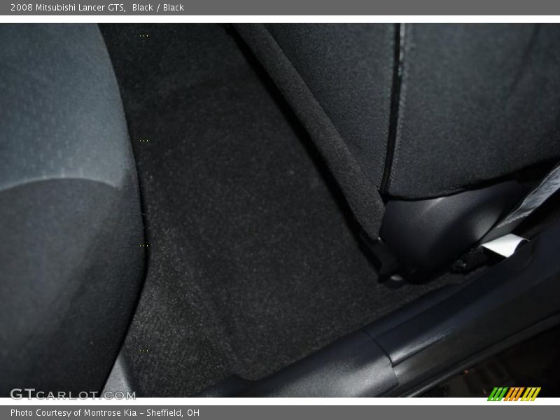 Black / Black 2008 Mitsubishi Lancer GTS