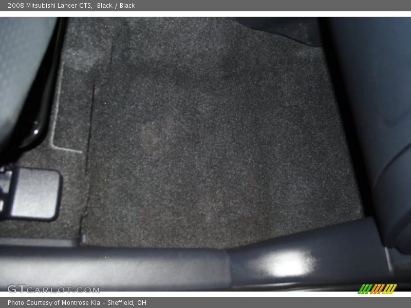 Black / Black 2008 Mitsubishi Lancer GTS