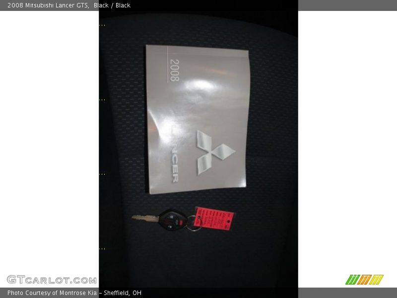 Black / Black 2008 Mitsubishi Lancer GTS