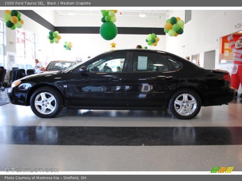Black / Medium Graphite 2000 Ford Taurus SEL