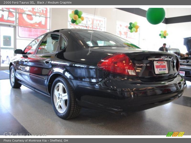 Black / Medium Graphite 2000 Ford Taurus SEL
