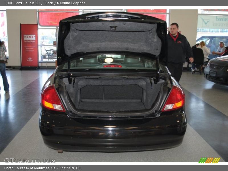 Black / Medium Graphite 2000 Ford Taurus SEL