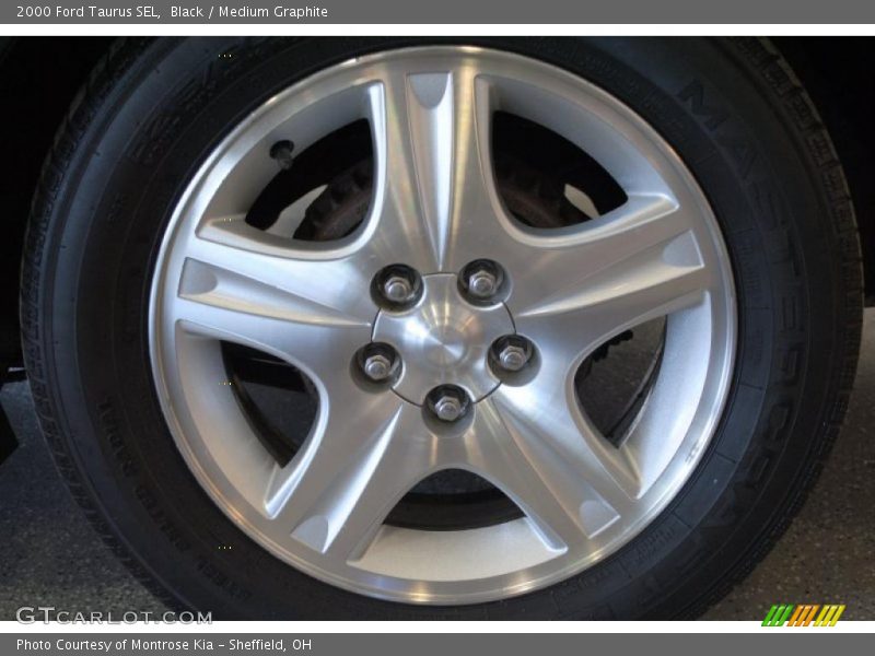 Black / Medium Graphite 2000 Ford Taurus SEL