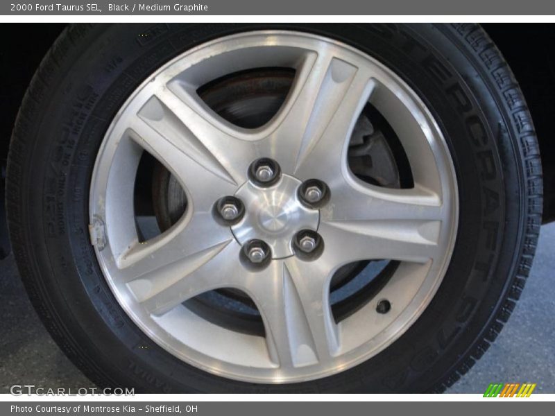 Black / Medium Graphite 2000 Ford Taurus SEL