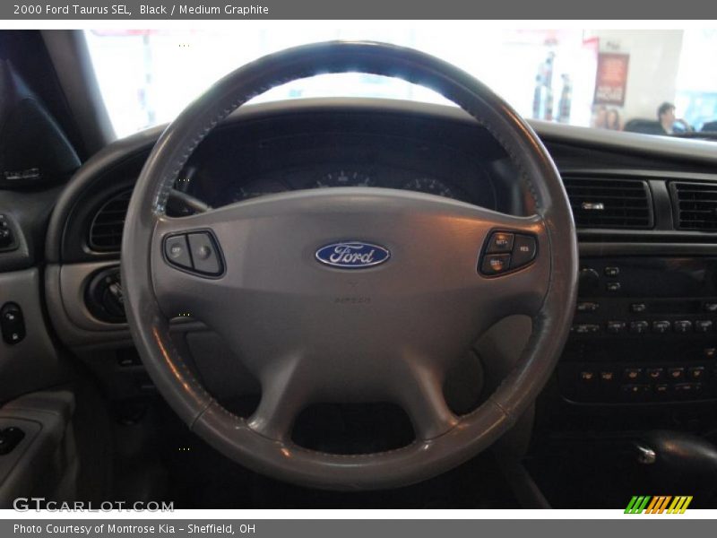 Black / Medium Graphite 2000 Ford Taurus SEL