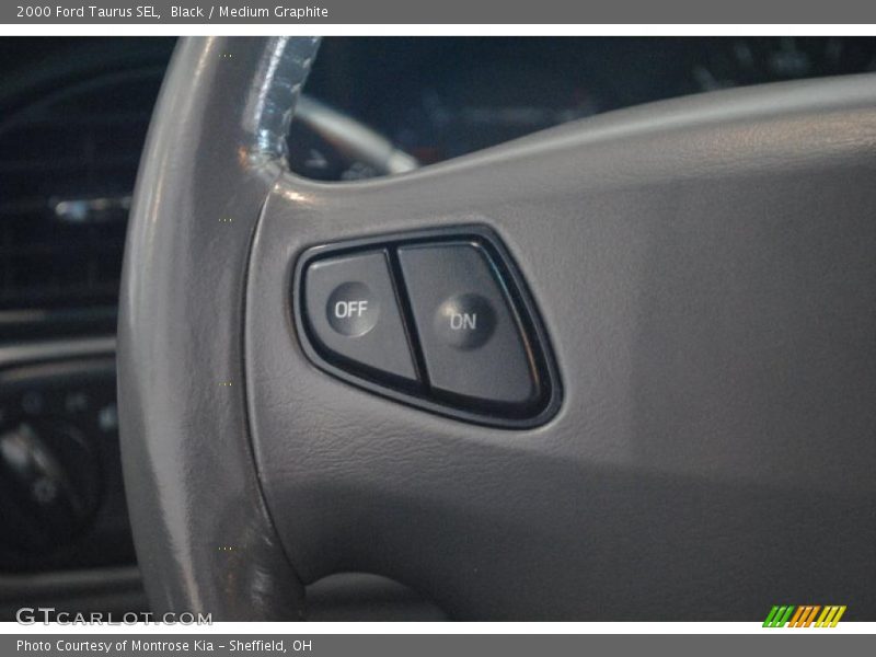 Black / Medium Graphite 2000 Ford Taurus SEL