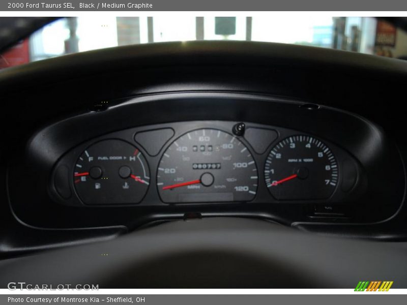 Black / Medium Graphite 2000 Ford Taurus SEL