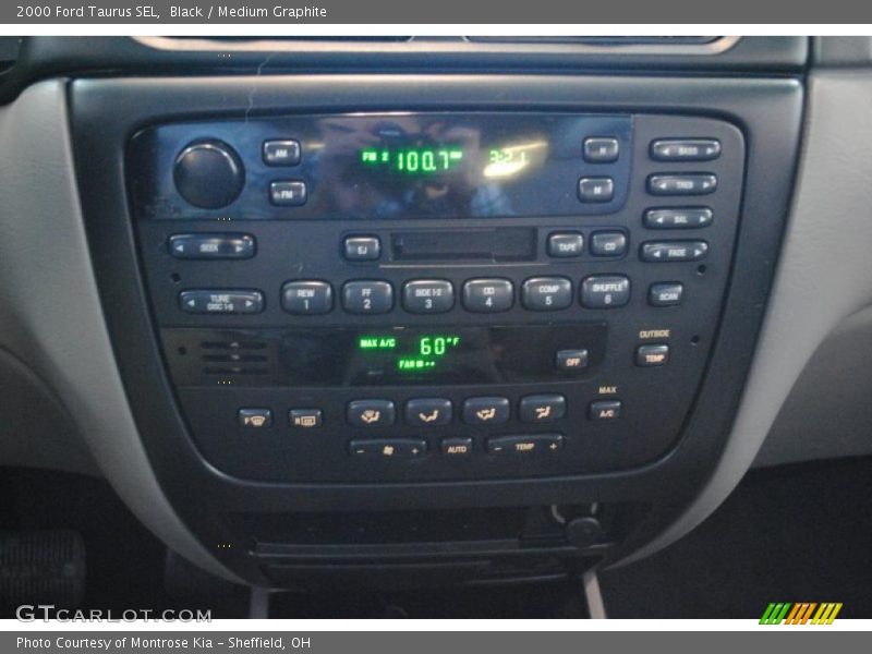 Black / Medium Graphite 2000 Ford Taurus SEL