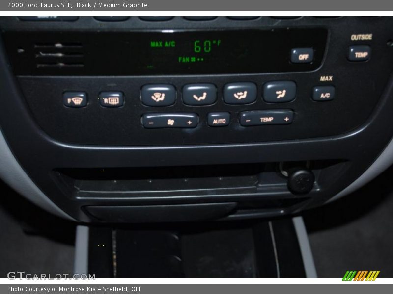 Black / Medium Graphite 2000 Ford Taurus SEL