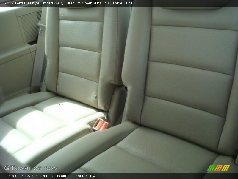 Titanium Green Metallic / Pebble Beige 2007 Ford Freestyle Limited AWD