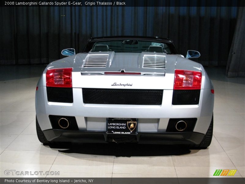 Grigio Thalasso / Black 2008 Lamborghini Gallardo Spyder E-Gear