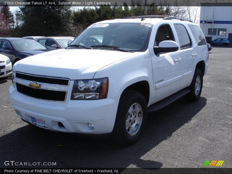 Summit White / Light Cashmere 2009 Chevrolet Tahoe LT 4x4