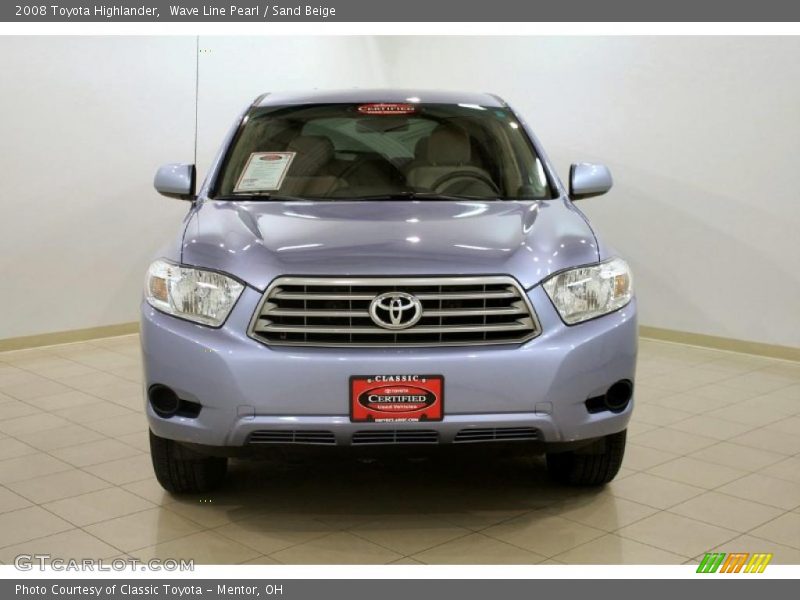 Wave Line Pearl / Sand Beige 2008 Toyota Highlander
