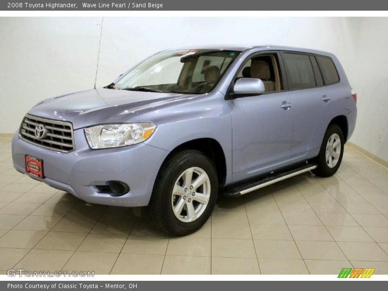 Wave Line Pearl / Sand Beige 2008 Toyota Highlander