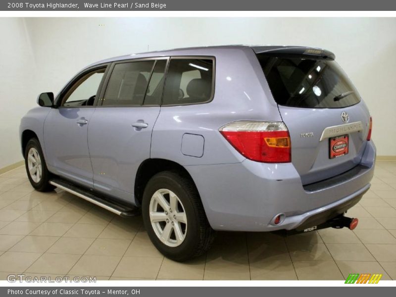 Wave Line Pearl / Sand Beige 2008 Toyota Highlander