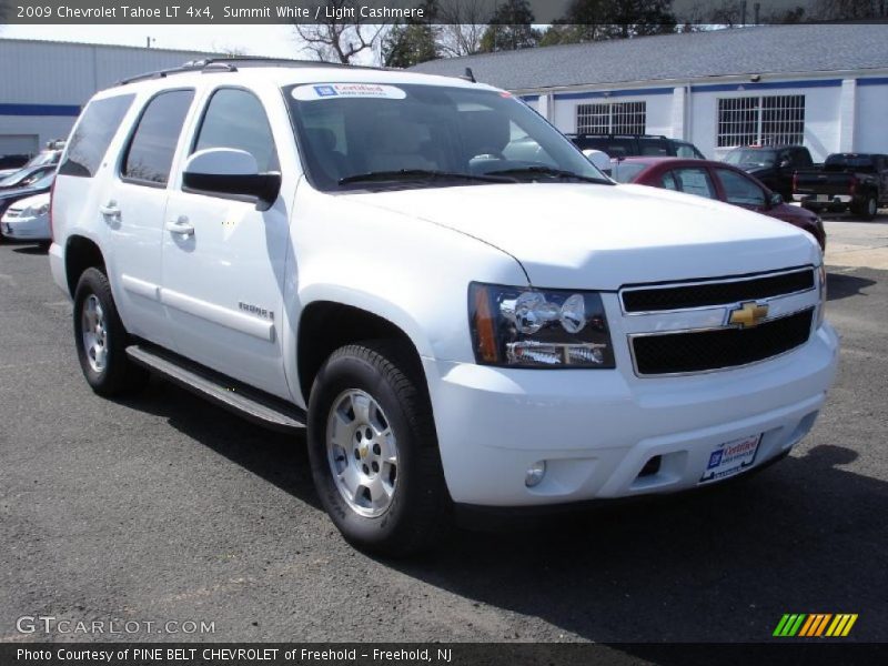 Summit White / Light Cashmere 2009 Chevrolet Tahoe LT 4x4